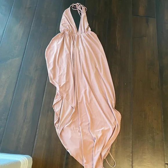 Fashion Nova | Dresses | Fashion Nova Pink Open Back Dress | Poshmark